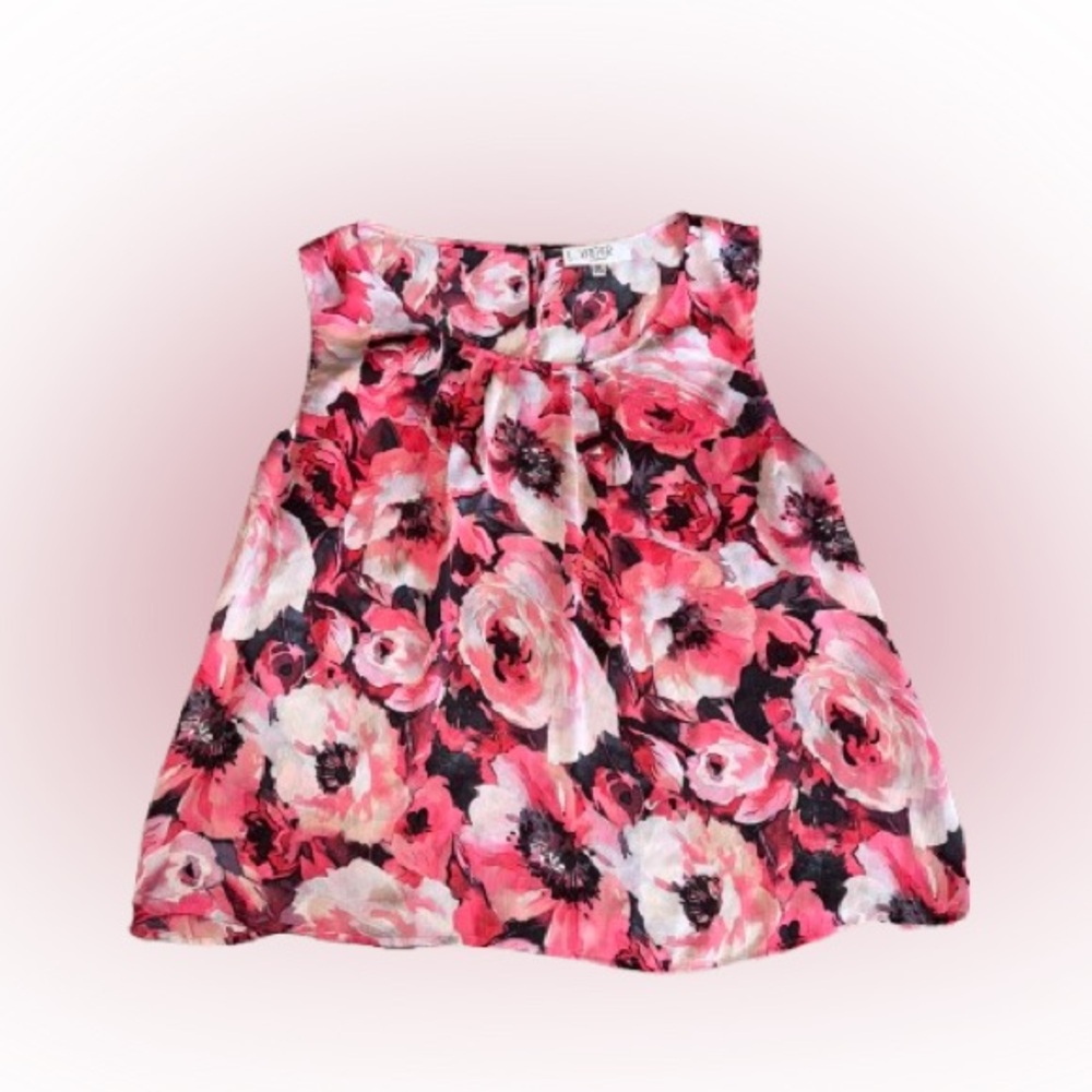 Floral Sleeveless Top